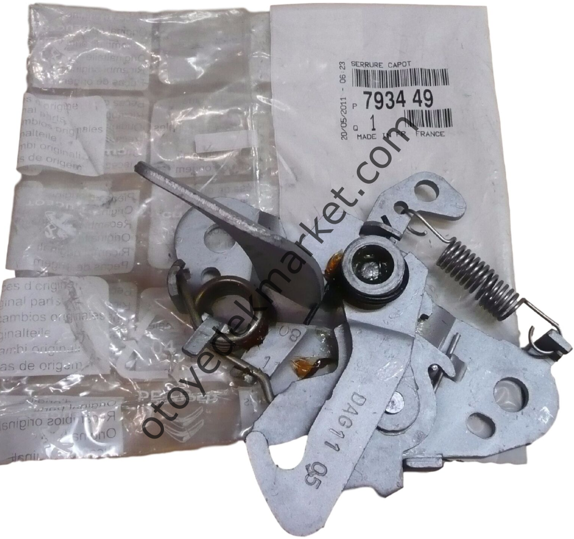 Peugeot 206 Kaput Kilidi (Orijinal)