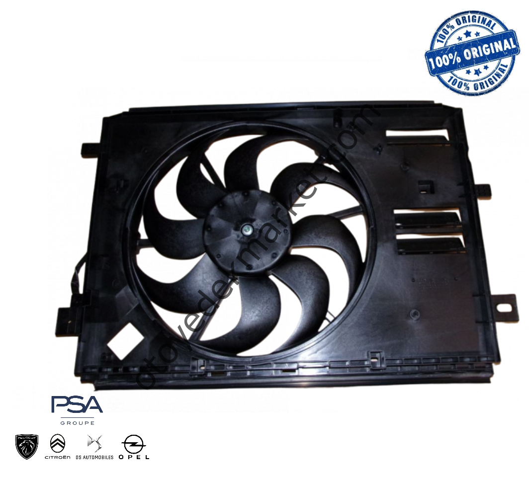 Peugeot 408 (2023-2024) 1.2 PureTech Benzinli Fan Motoru (Orijinal)