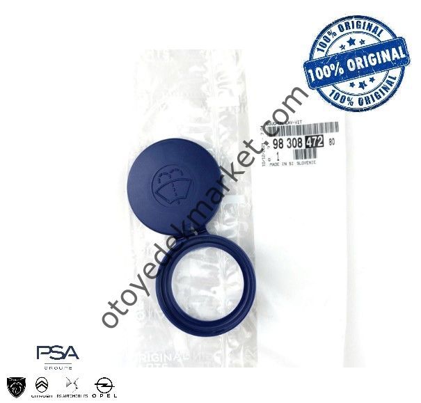 Peugeot 208 (2020-2023) Cam Yıkama Depo Kapağı (Orijinal)