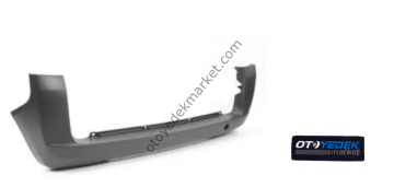 Peugeot Bipper (2008-2017) Arka Tampon Çift Kapak (İthal)