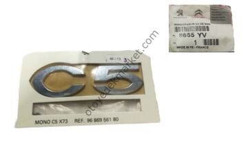 CİTROEN C5 (2008-2011) C5 YAZISI (ORİJİNAL)