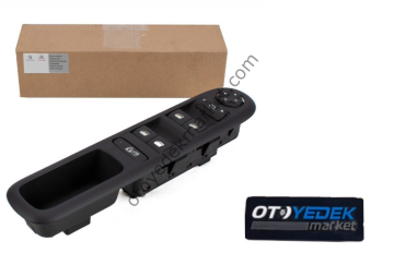 Peugeot 3008 (2009-2015) Sol Ön Cam Kumanda Açma Düğmesi (Orjinal)