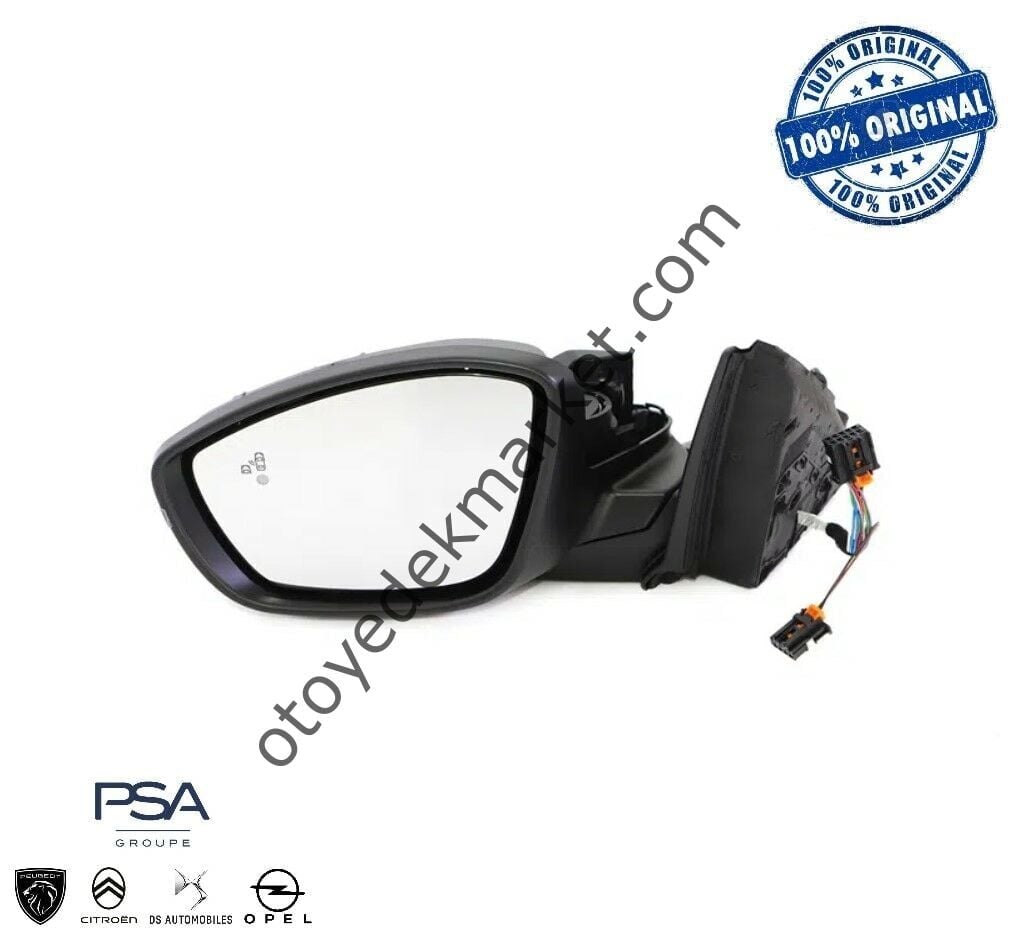 Peugeot 208 (2020-2023) Sol Ön Dikiz Aynası (Orijinal)