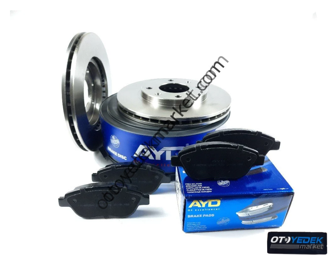 Peugeot 307 (2001-2008) 1,6 Hdi Fren Seti Ön Fren Balata Ve Disk Takımı (Ayd)