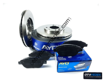 Peugeot 307 (2001-2008) 1,6 Hdi Fren Seti Ön Fren Balata Ve Disk Takımı (Ayd)
