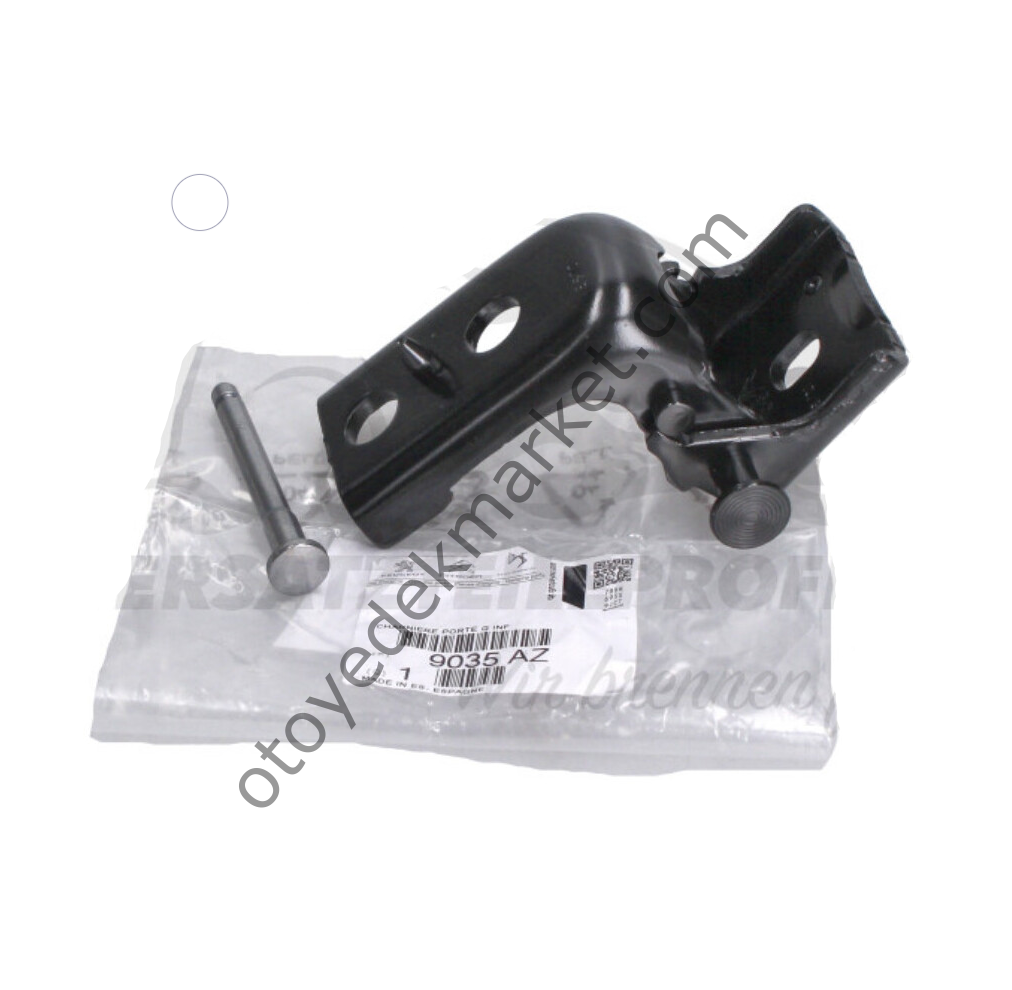 Peugeot Rifter (2018-2024) Sol Ön Kapı Alt Menteşesi (Orijinal)