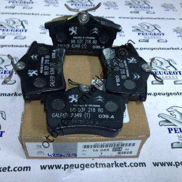 PEUGEOT RCZ ARKA FREN BALATASI (ORİJİNAL)