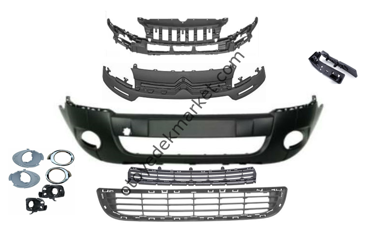 Citroen Berlingo (2012-2015) Sisli Ledli Dolu Ön Tampon (İthal)