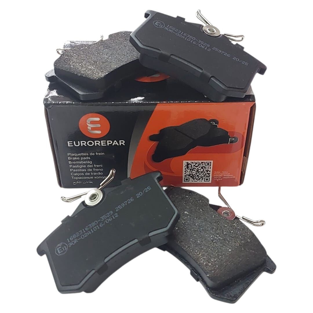 Peugeot 307 (2001-2008)  1.4 Hdı Arka Fren Balatası (Orijinal Eurorepar)