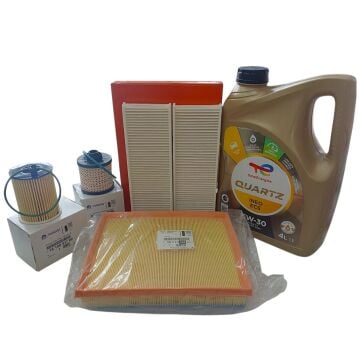 Peugeot 301 (2017-2018) 1.6 Bluehdı Euro6 Filtre Seti + 5W30 Yağ (Orijinal)