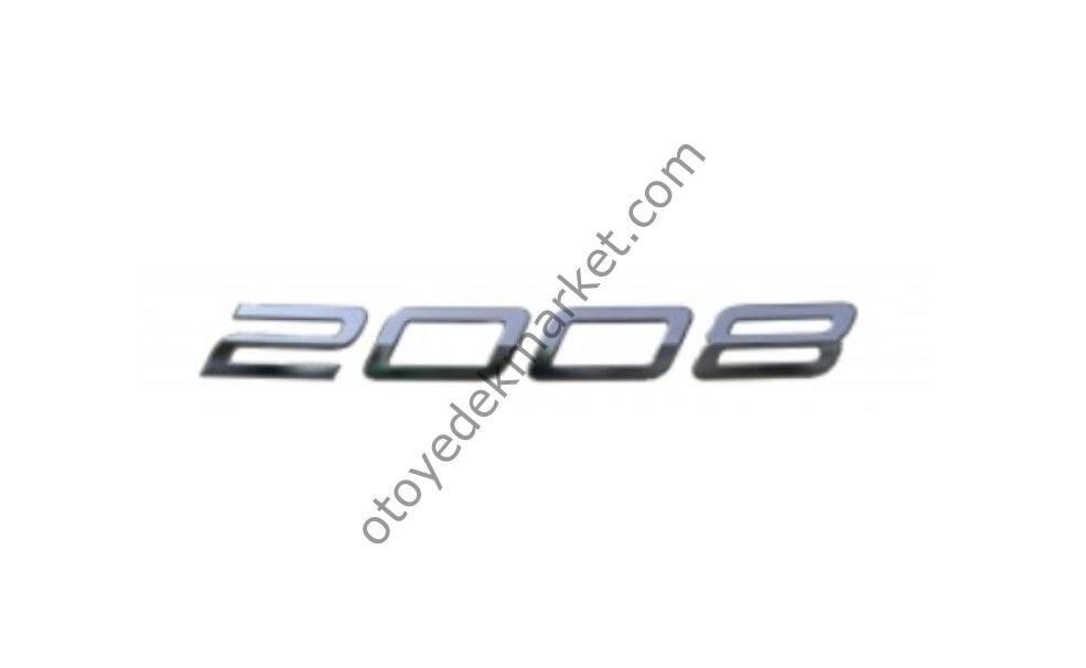Peugeot 2008 (2023-2024) Ön '2008' Yazısı (Orijinal)