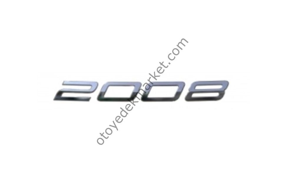 Peugeot 2008 (2023-2024) Ön '2008' Yazısı (Orijinal)