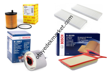 PEUGEOT 301 (2012-2017) 1,6 DİZEL FİLTRE BAKIM SETİ (BOSCH)