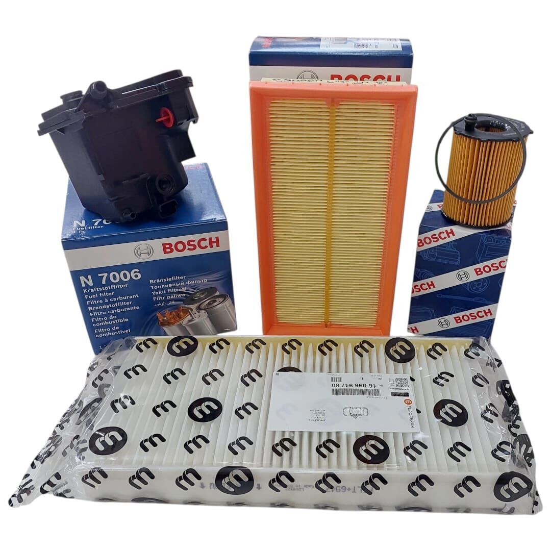 PEUGEOT 407 (2004-2011) 1.6 HDİ FİLTRE BAKIM SETİ (BOSCH)