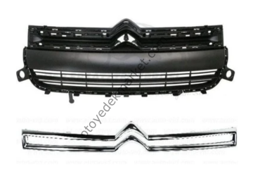 Citroen Berlingo (2014-2018) Ön Panjur ve Nikelajı (Komple) (İthal)