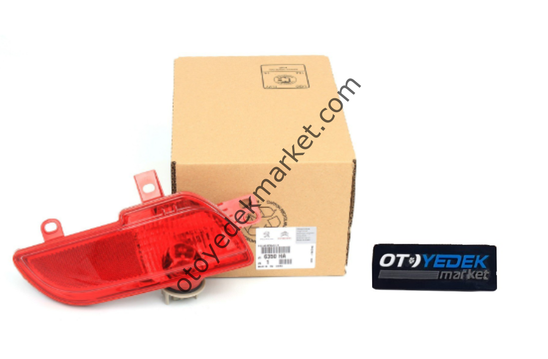 Peugeot 206+ Arka Tampon Sis Sol Taraf (Orijinal)