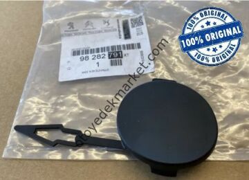 Peugeot 208 (2020-2023) Arka Tampon Çeki Demir Kapağı (Orijinal)