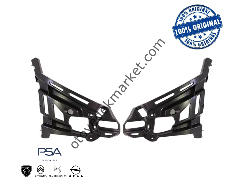 Peugeot 208 (2020-2023) Arka Tampon Tutucu (Orijinal)