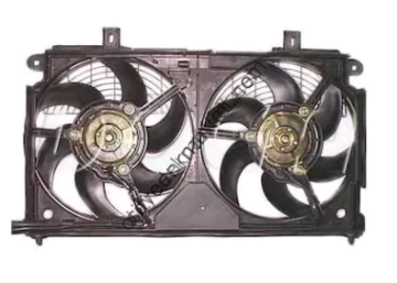 PEUGEOT 106 FAN SETİ Fan motoru 2 adet ve fan davlumbazı