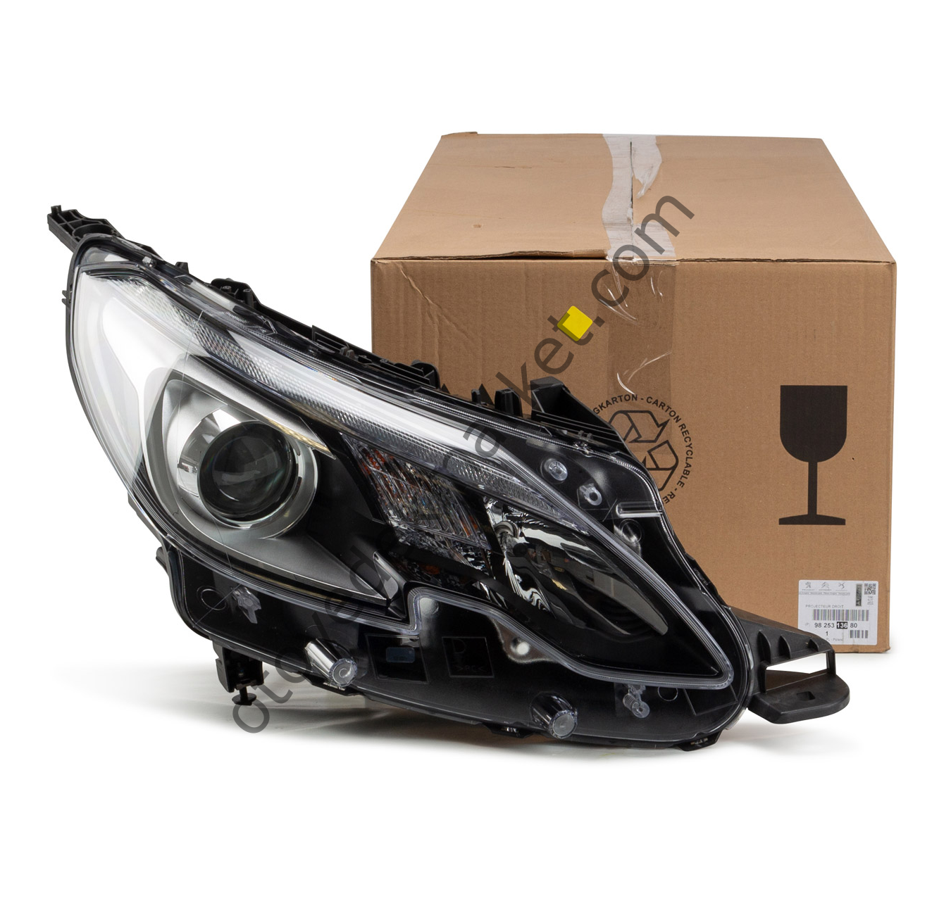 Peugeot 2008 (2016-2019) Sağ Ön Led Far (Orjinal)