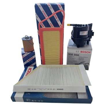 Peugeot 206 (2003-2012) 1.4 Hdi Filtre Bakım Seti Yağsız (Bosch)