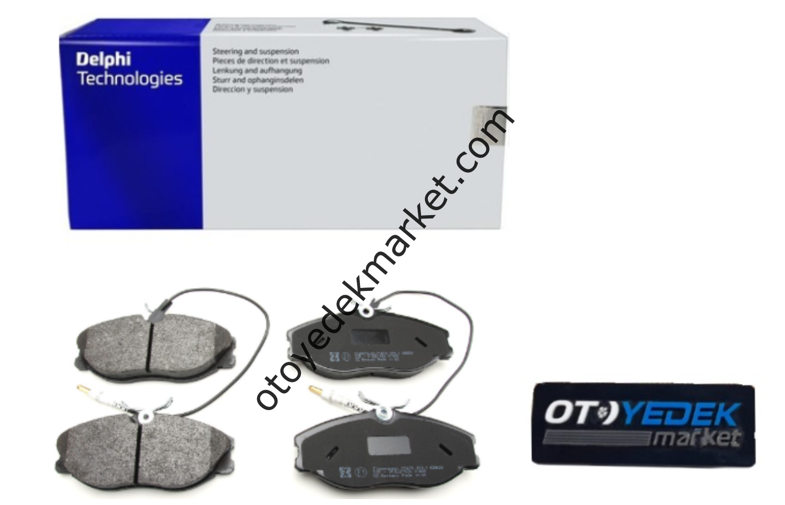 Citroen Berlingo (1998-2002) Ön Fren Balata Takımı (Delphi)