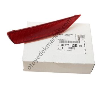 Peugeot 208 (2020-2023) Arka Sol Reflektör (Orijinal)