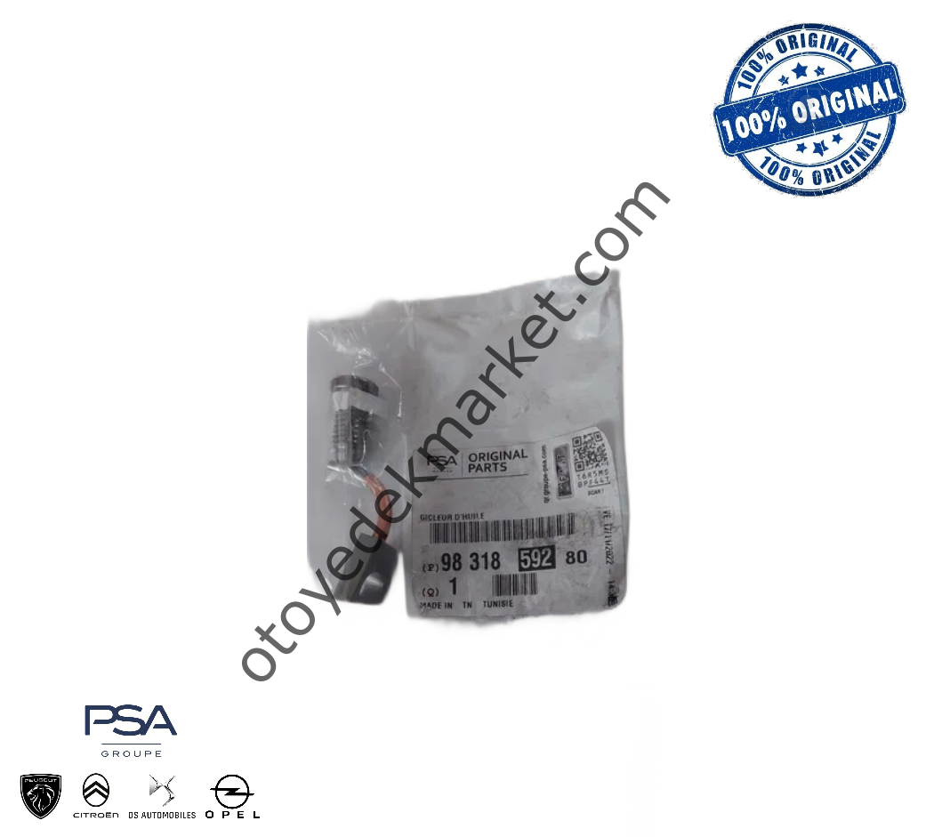 Peugeot 308 (2014-2021) 1.2 Benzinli Piston Yağlama Memesi (Orijinal)