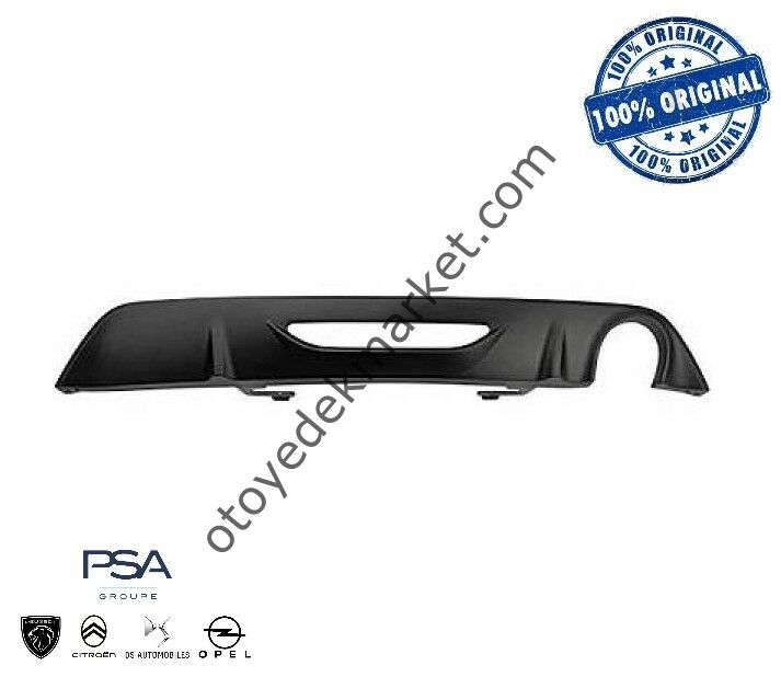 Peugeot 208 (2020-2023) Arka Tampon Altı (Orijinal)