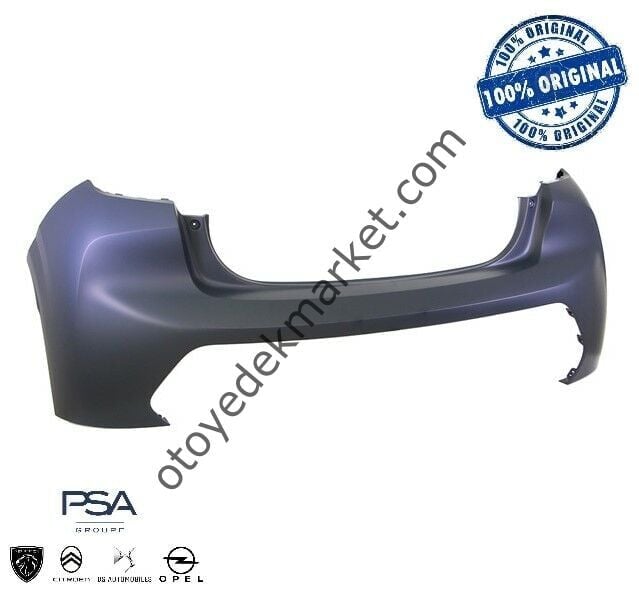 Peugeot 208 (2020-2023) Arka Tampon (Orijinal)