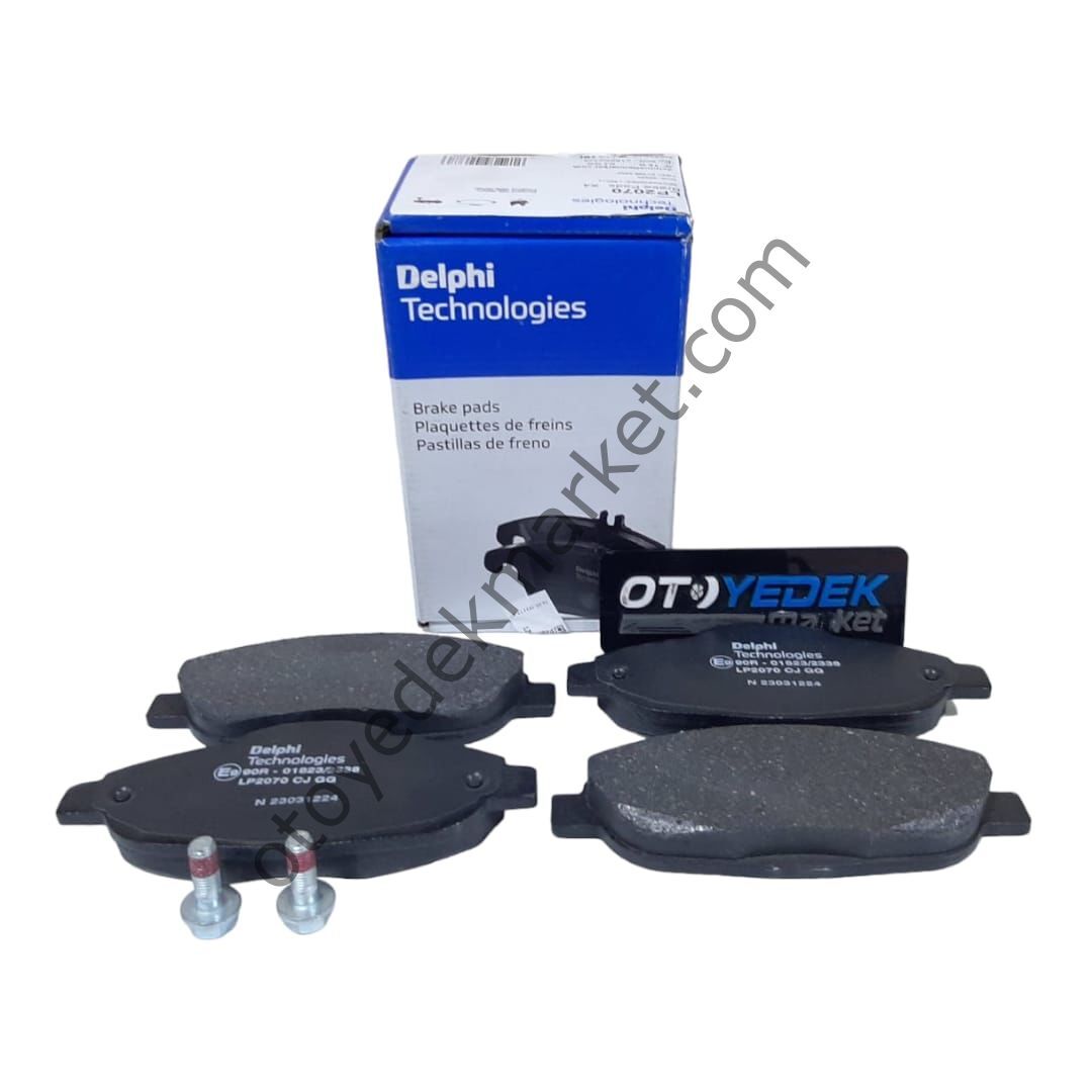 Citroen C4 2.0 Dizel ve Benzinli (2004-2011) Ön Fren Balata Takımı (Delphi)