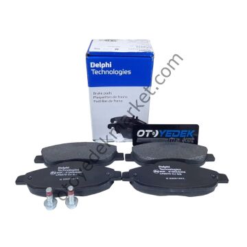 Citroen C4 2.0 Dizel ve Benzinli (2004-2011) Ön Fren Balata Takımı (Delphi)