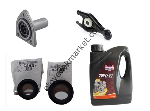 Citroen C3 (2003-2009) 1.4 Dizel Debriyaj Çatal Keçe Yağ Seti