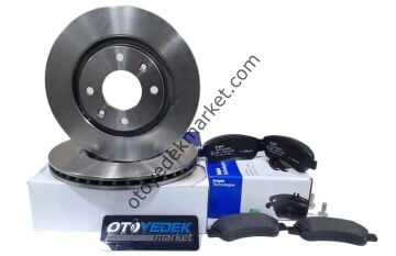 Citroen Berlingo (2003-2011) Ön Fren Balata Ve Disk Seti (Delphi)