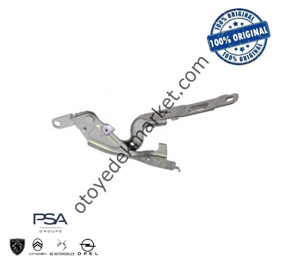 Peugeot 208 (2020-2023) Ön Kaput Sol Menteşesi (Orijinal)