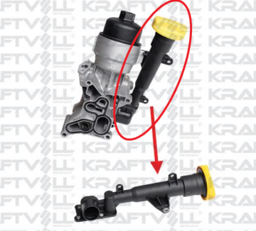Citroen Nemo (2013-2017) 1.3 Hdi Motor Yağ Dolum Borusu (Kraftvoll)