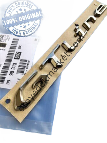 Peugeot 208 (2020-2023) Bagaj Kapağı ''GT Line'' Yazısı (Orijinal)