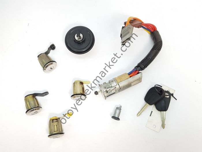 Peugeot Partner (1998-2002) Kontaj Anahtar Fişek Seti (Valeo)