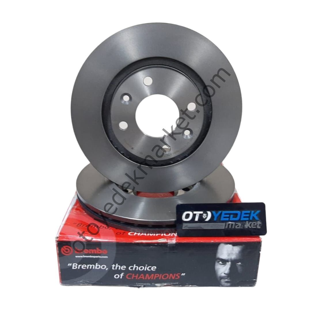 Peugeot 207 (2006-2012) 1,4 Ön Fren Disk Takımı (Brembo)