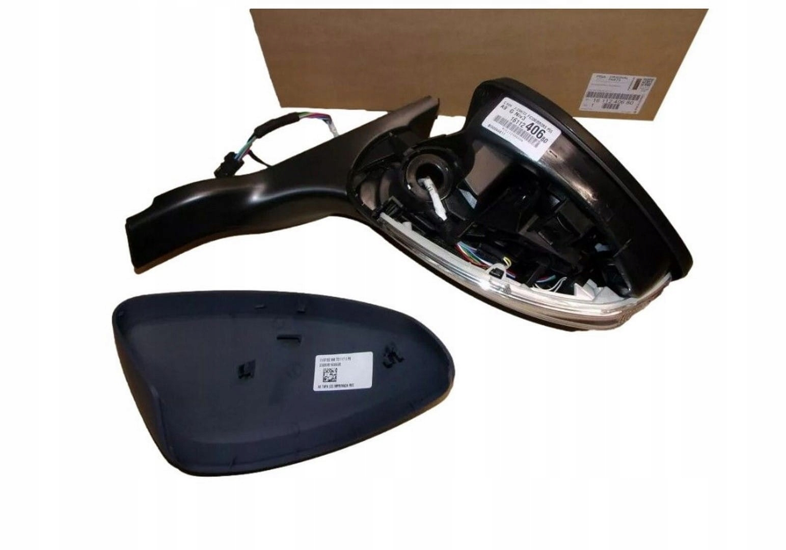 Peugeot 208 (2012-2020) Elektrikli Katlanır Sol Dikiz Aynası (Orijinal)