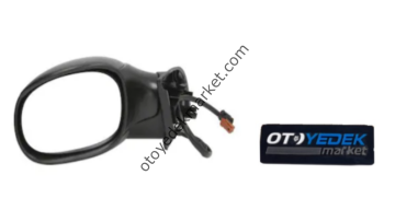 Citroen C3 (2003-2010) Sol Elektrikli Isıtmalı Astarlı Dış Dikiz Aynası (İthal)