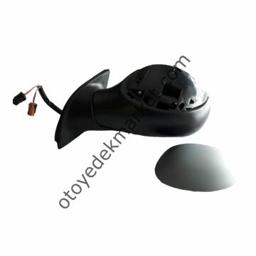 Citroen C3 (2003-2010) Sol Elektrikli Isıtmalı Astarlı Dış Dikiz Aynası (İthal)