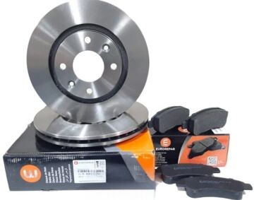 Peugeot Partner (2003-2008) Ön Fren Balata Takımı Ve Ön Fren Disk Seti (Eurorepar)