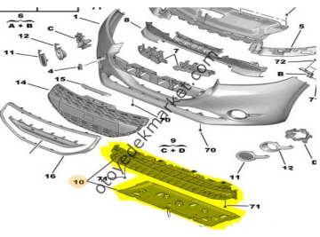 PEUGEOT 208 (2012-2019) ÖN DARBE EMİCİ (FASE)