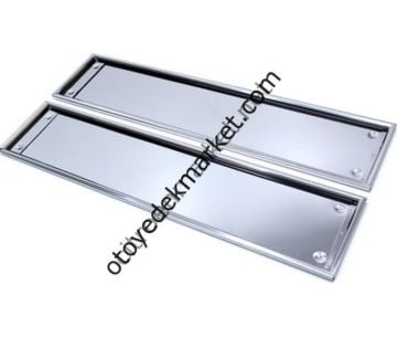 Plakalık Paslanmaz Krom Metal
