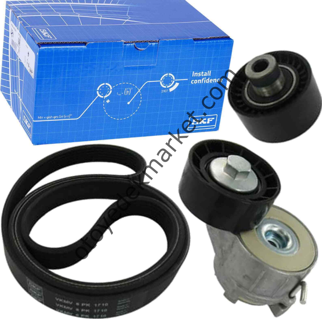 PEUGEOT 206 1,4 HDI (2003-2012) ALTERNATÖR KÜTÜKLÜ KAYIŞ SETİ (SKF)