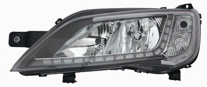 PEUGEOT BOXER 2015-2020 LEDLİ  SOL ÖN FAR(LEDLERİ YANMIYOR) (İTHAL)