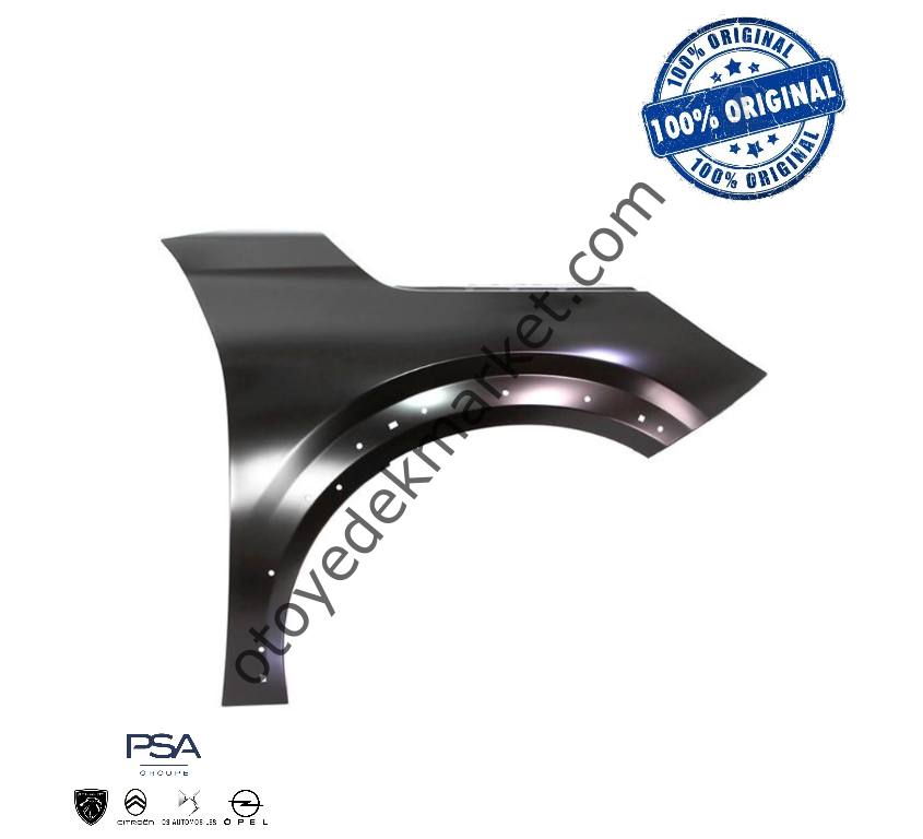 Peugeot 208 (2020-2023) Sağ Ön Çamurluk - Gt Line (Orijinal)