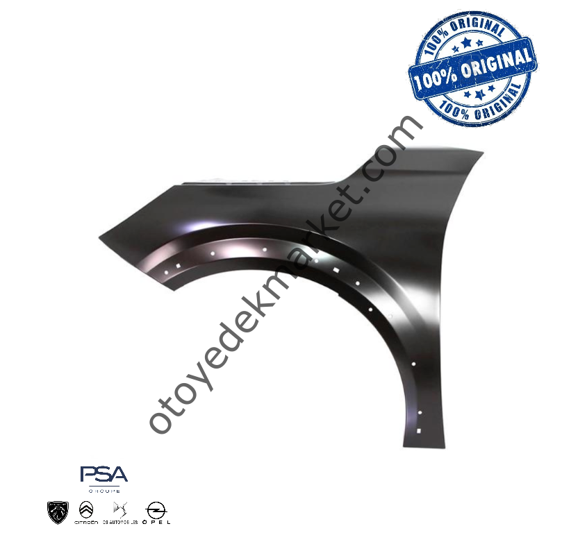 Peugeot 208 (2020-2023) Sol Ön Çamurluk - Gt Line (Orijinal)