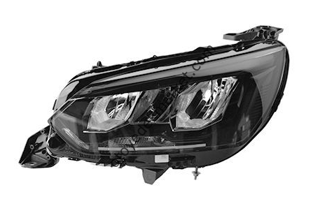 Peugeot 2008 (2020-2024) Sol Ön Far, Eco Led (Taiwan)